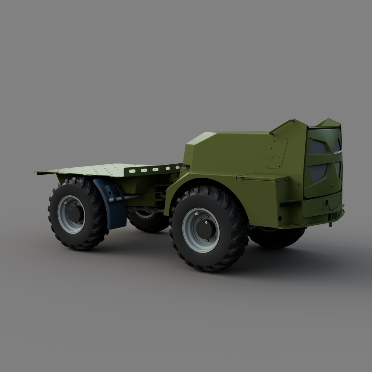 Military variant rear render